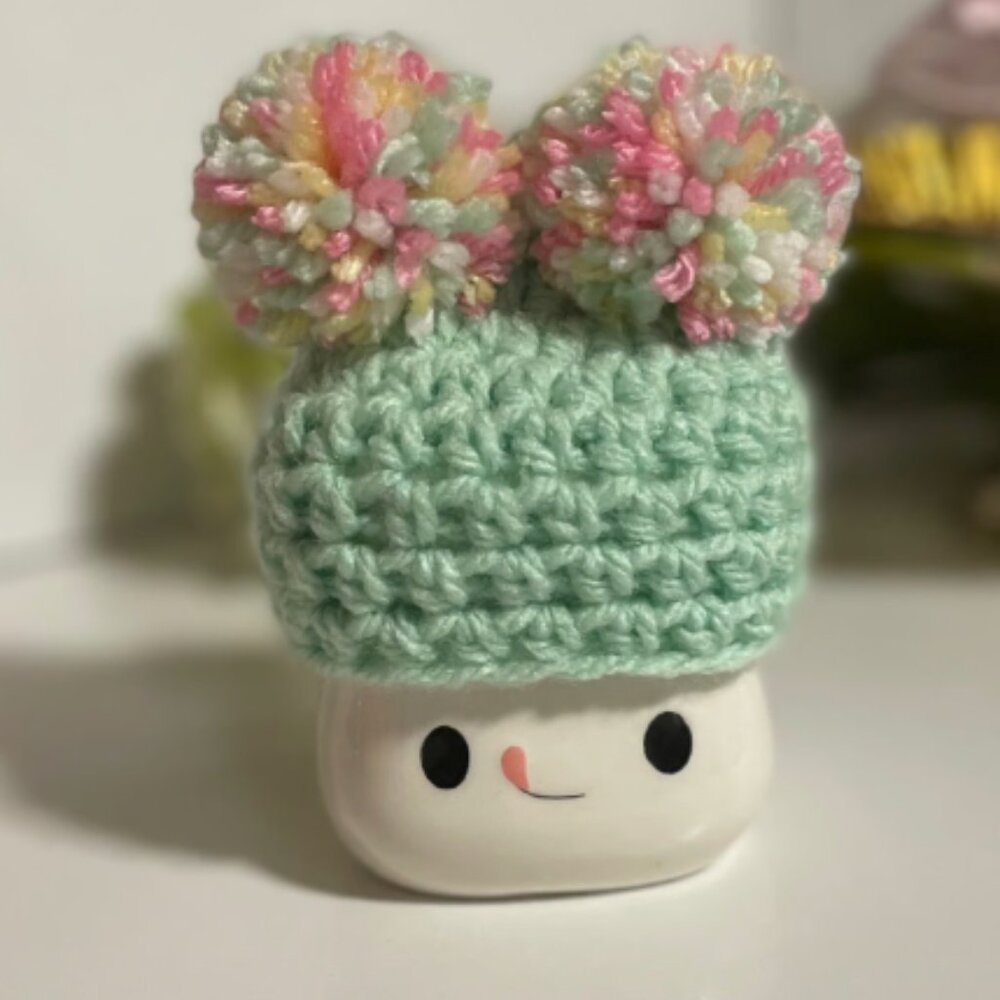 Spring Green Sherbet Marshmallow Mug Hat
